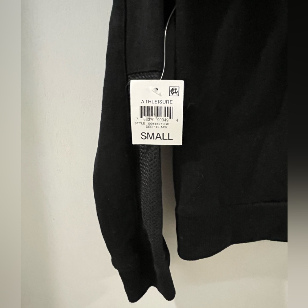 Ideology Black Zip-Up Hoodie, girl’s size small, new! - Picture 4 of 6